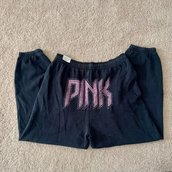 PINK Victoria’s Secret 2025 Bundle Sweatpants Hoodie Twice Tzuyu kpop Large - Picture 6 of 16